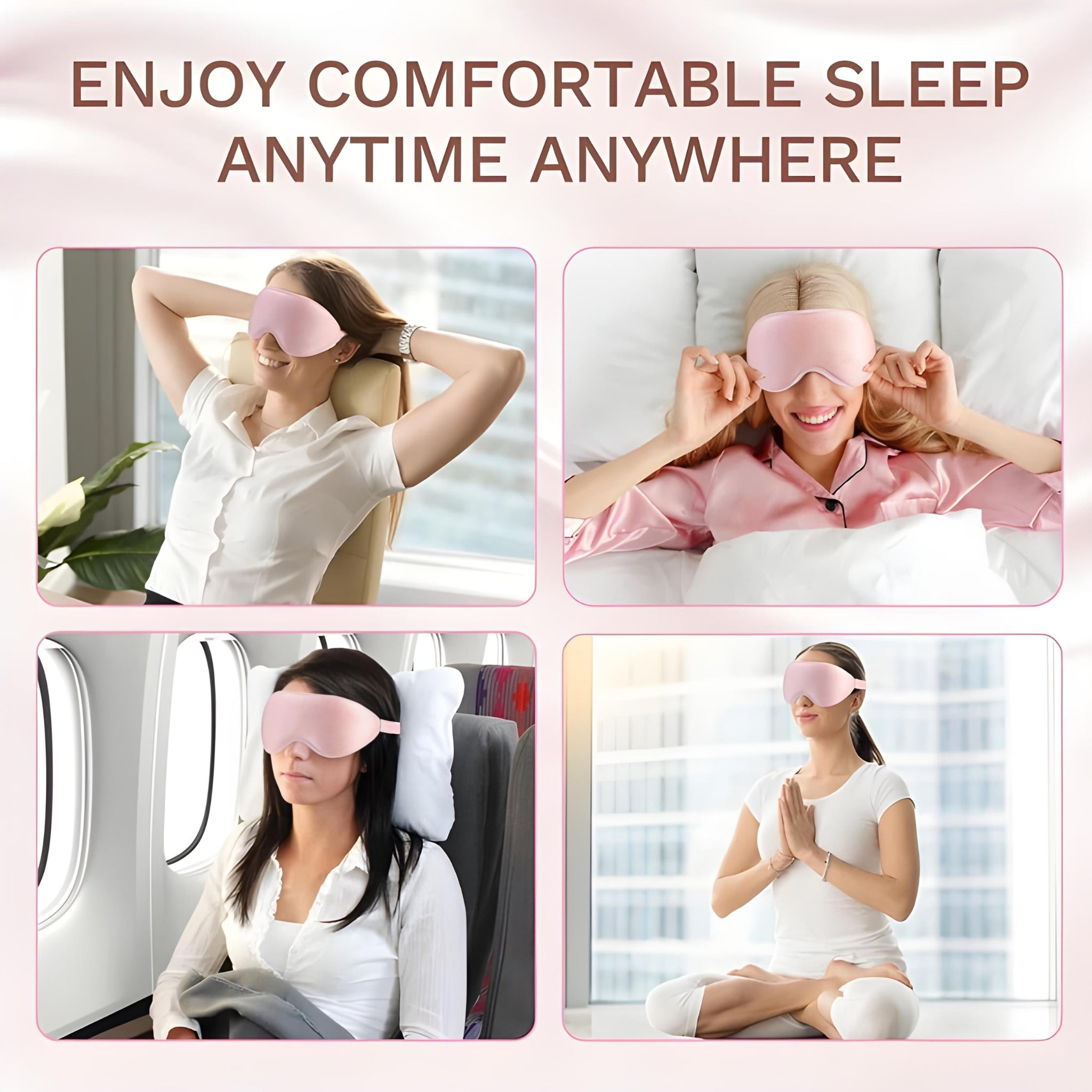 LumeShade – 3D Sleep Mask with Light Blocking