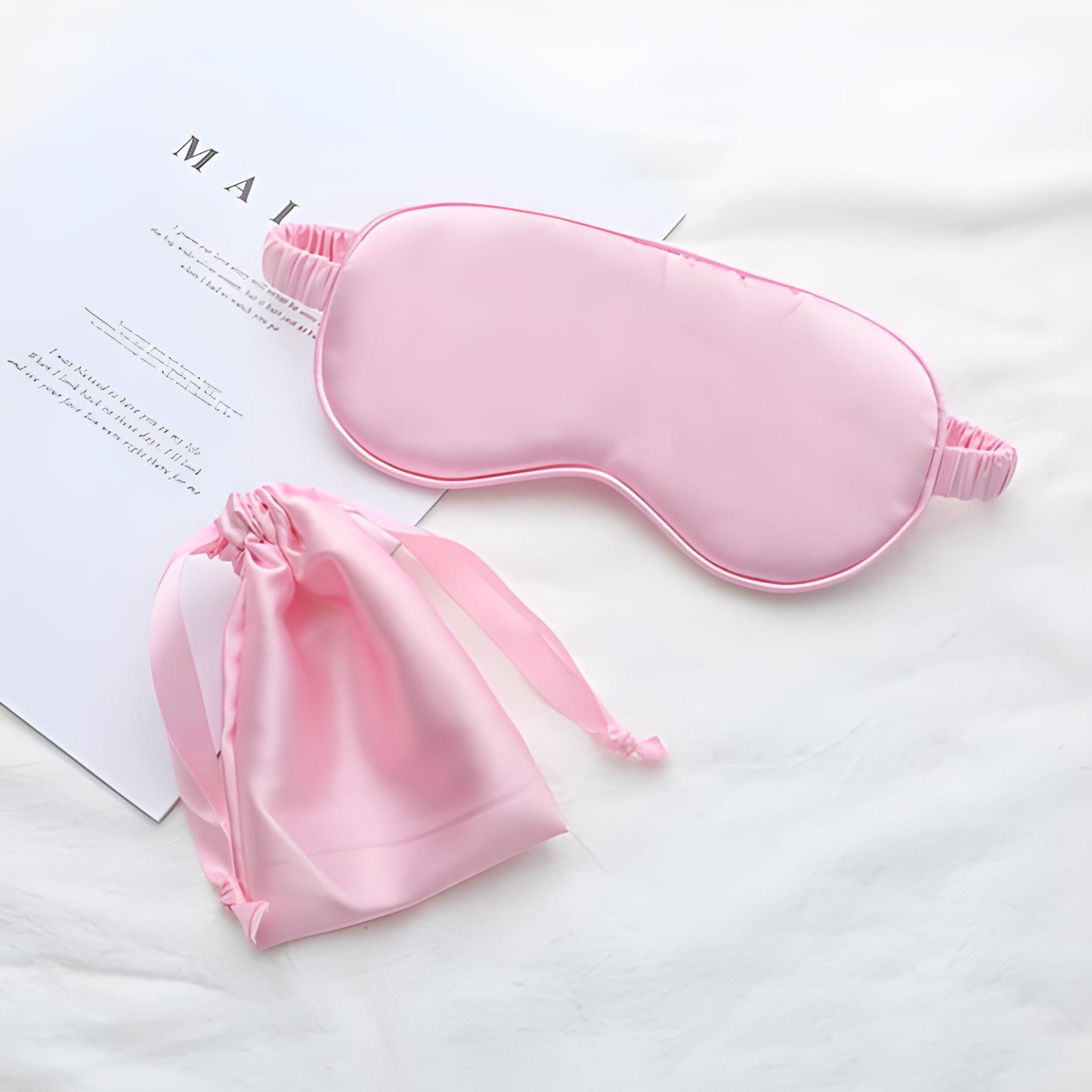 SnoozeSilk – Silk Sleep Mask for Light Blocking