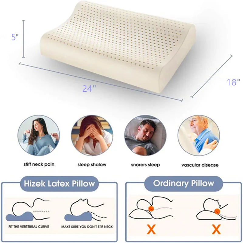 SleepHaven - Natural Latex Orthopedic Pillow