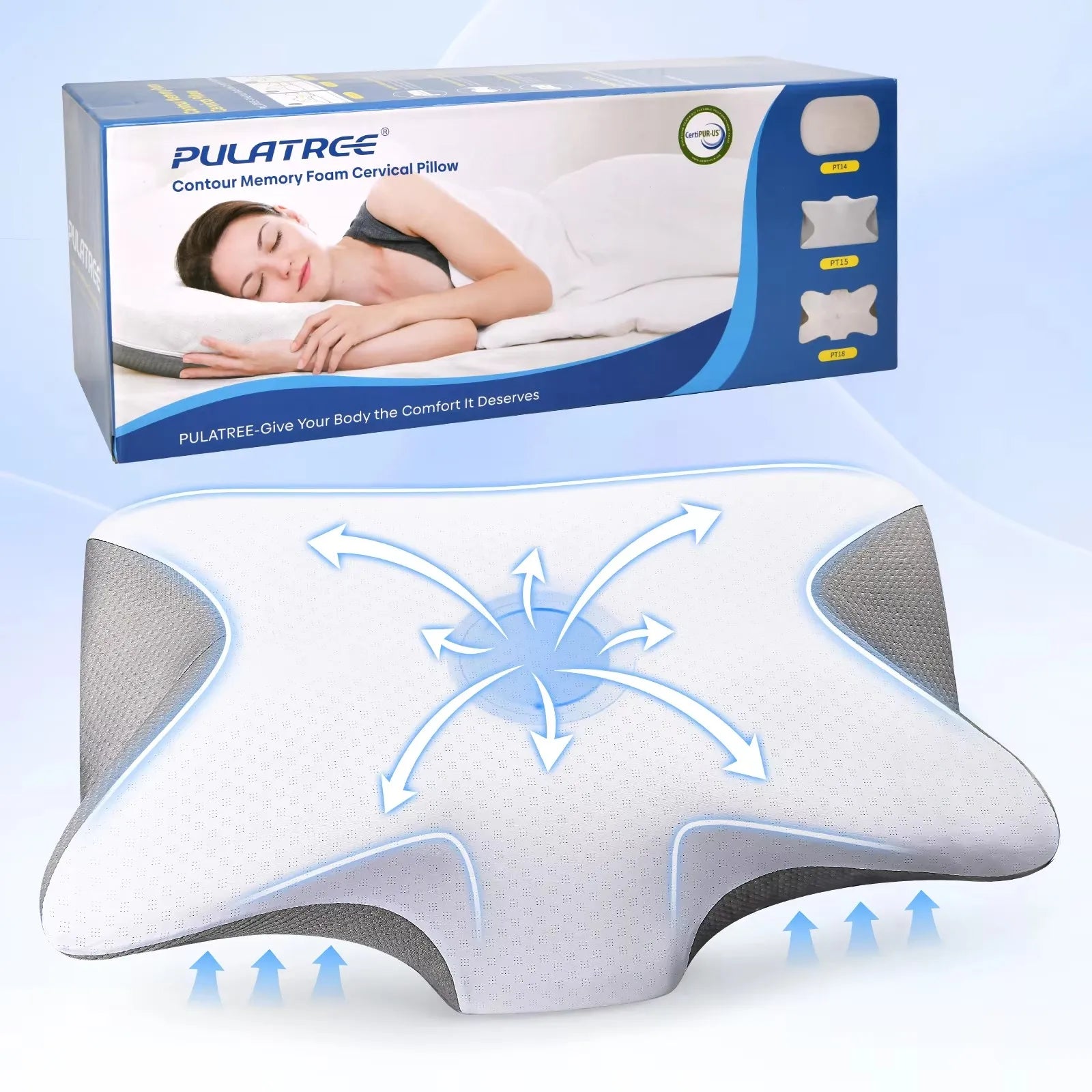 DreamAlign – Premium Pillow for Neck & Shoulder Pain