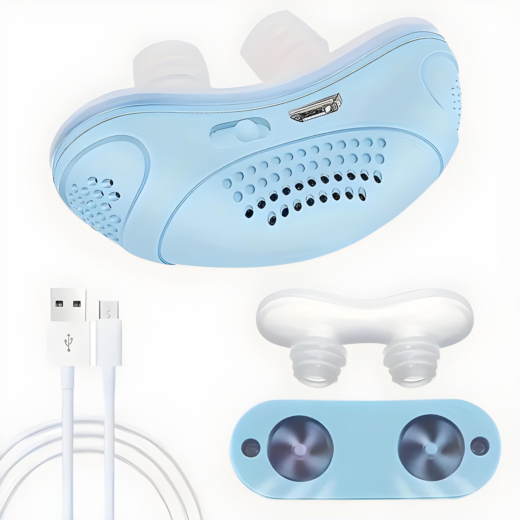 SnoreEase Anti-Snoring Device – Electric Sleep Aid