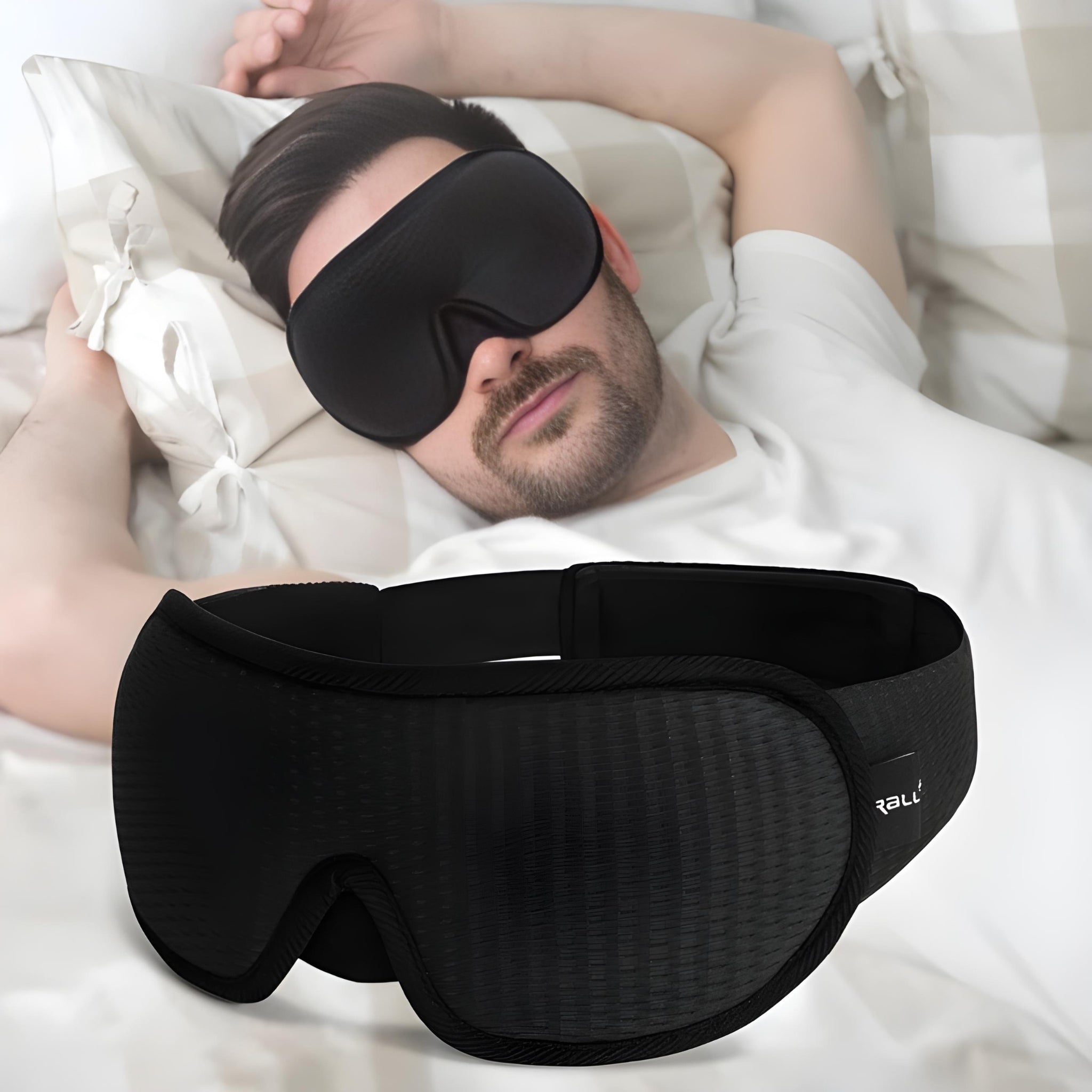 DreamShade 3D Sleep Mask – Premium Light Blocking Mask