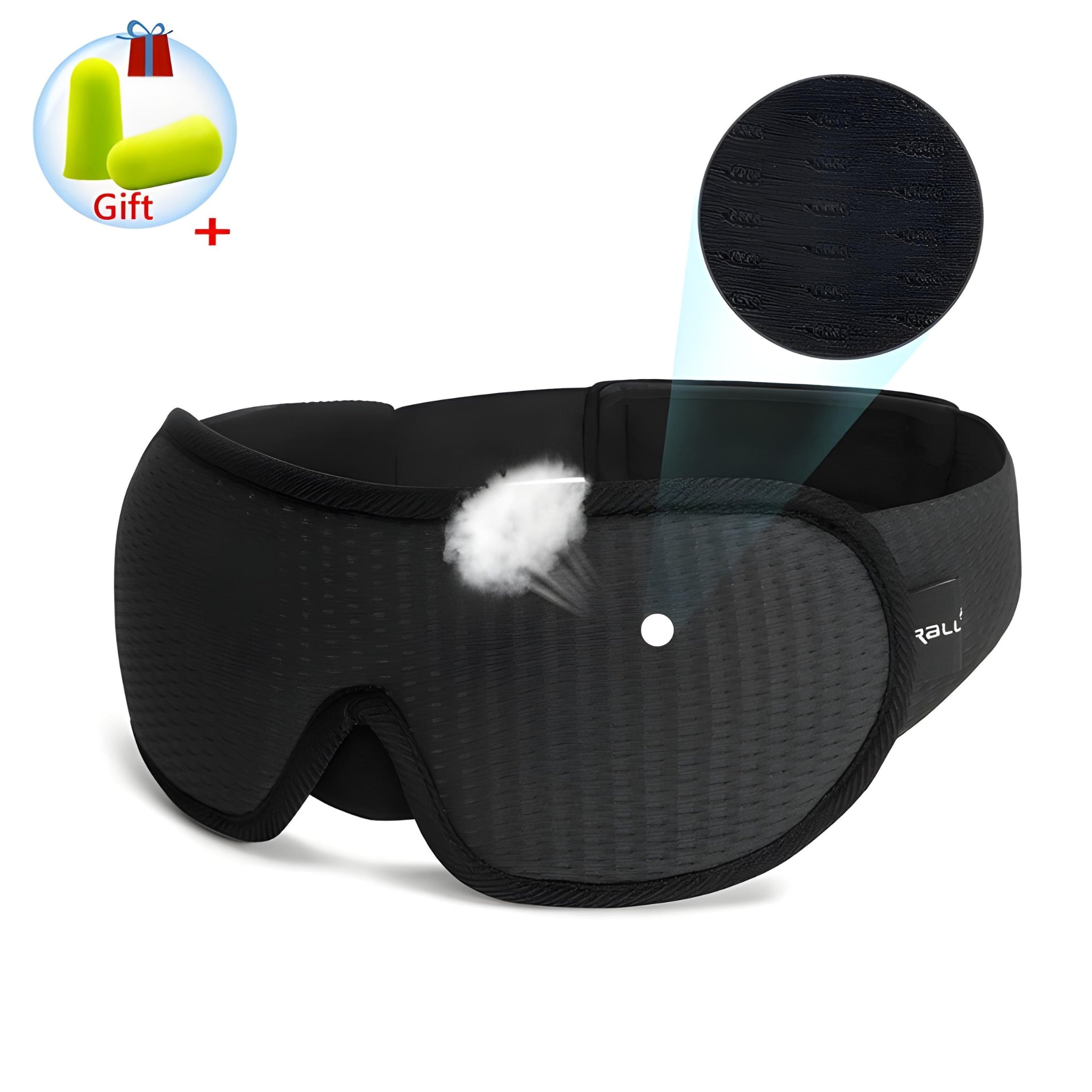 DreamShade 3D Sleep Mask – Premium Light Blocking Mask