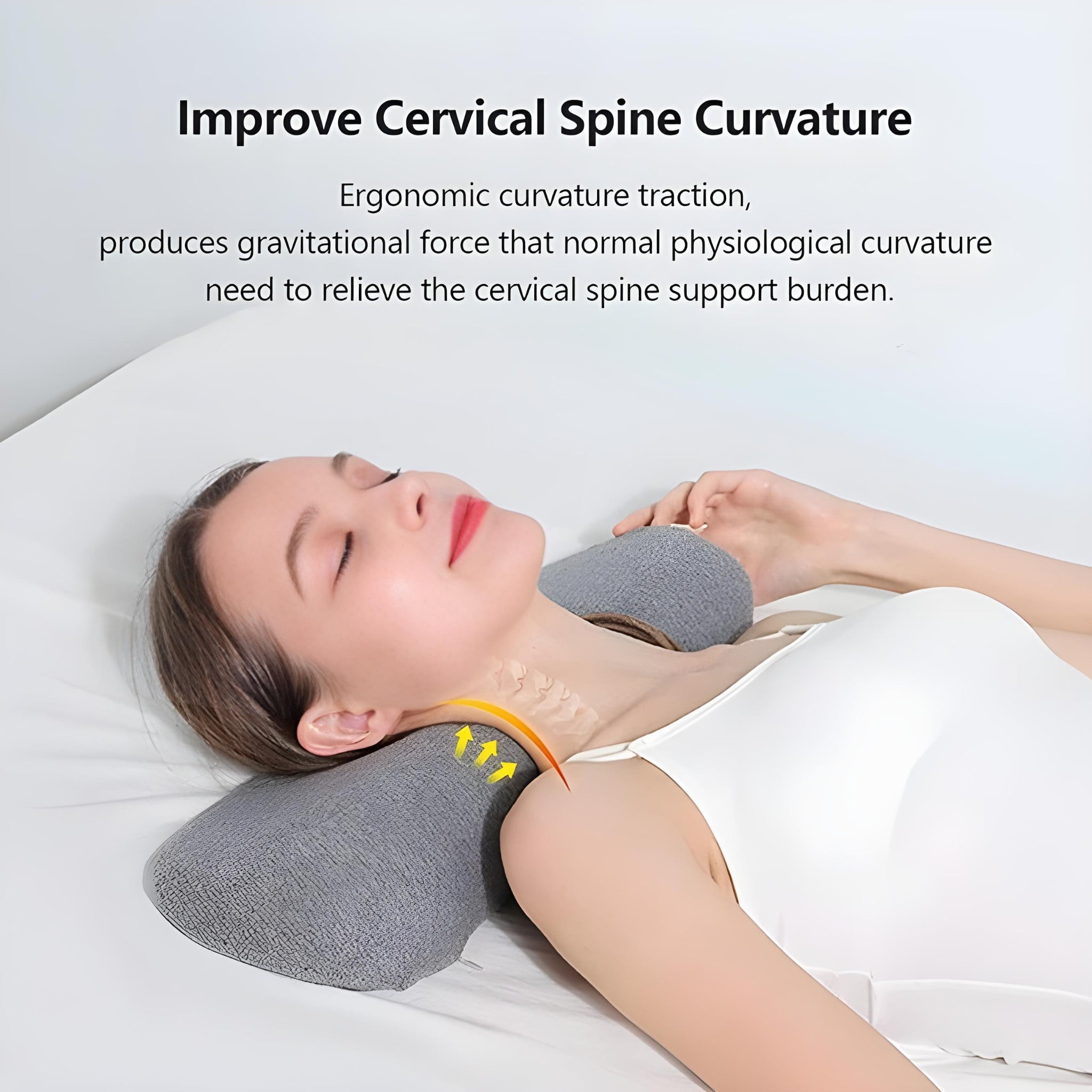 ErgoDream Cervical Pillow – Memory Foam Neck Support