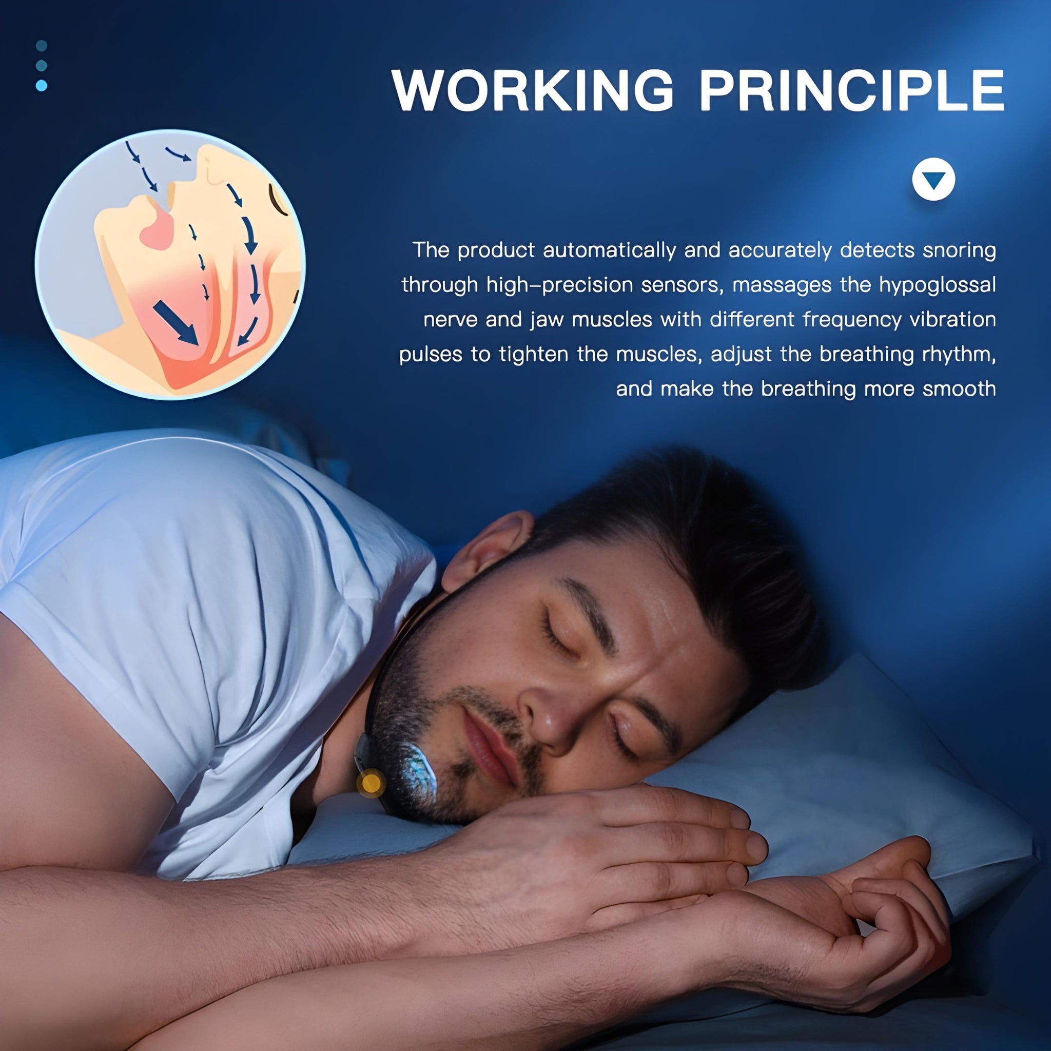 SnoreFix Anti-Snoring Device – Snoring and Apnea Relief