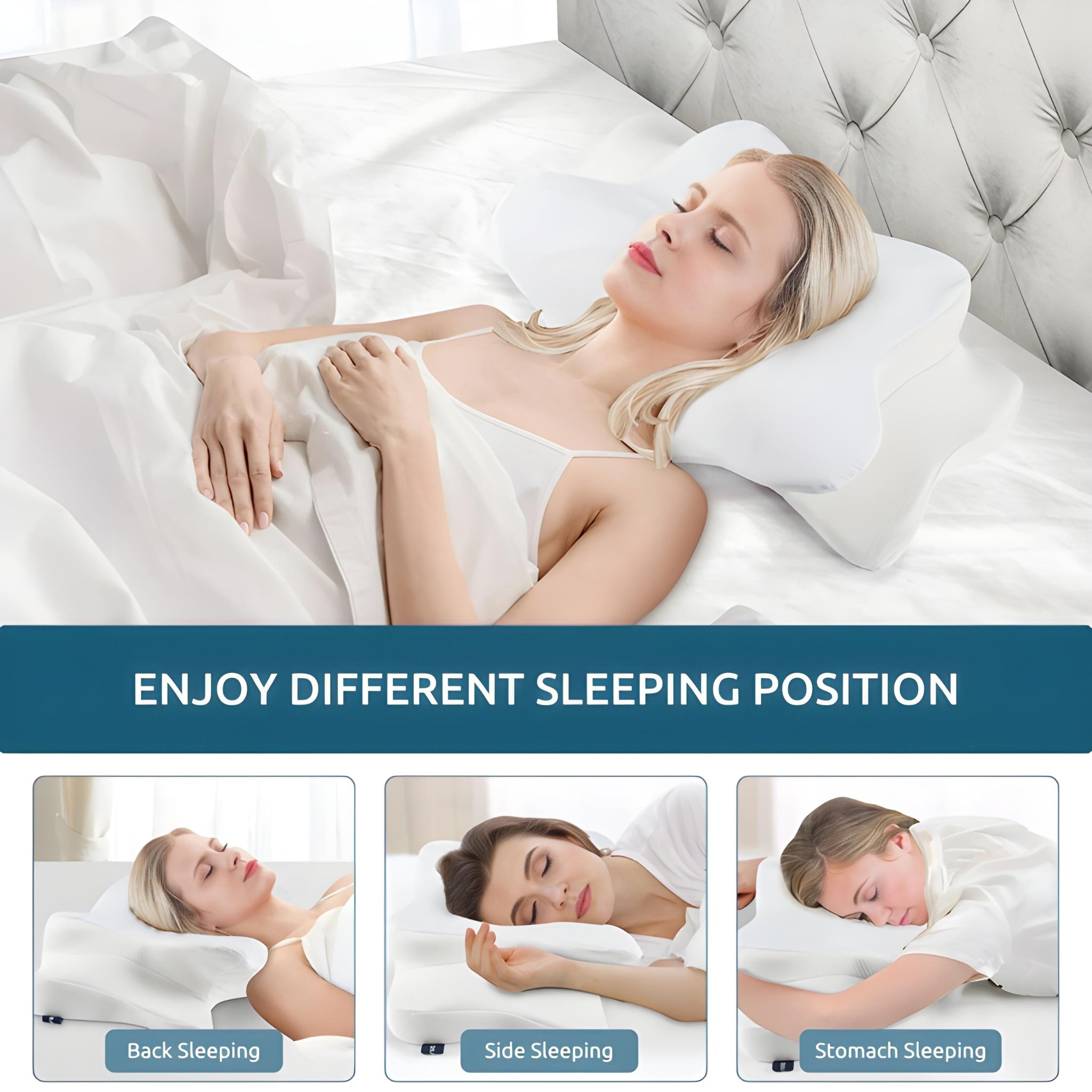 RelaxCove Orthopedic Pillow – Alignment and Comfort