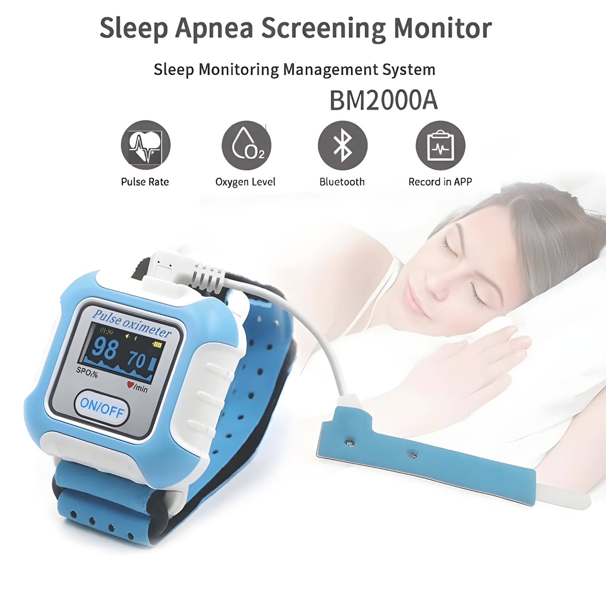 DreamPulse: Sleep Monitor with SpO2 and Sleep Apnea Tracking