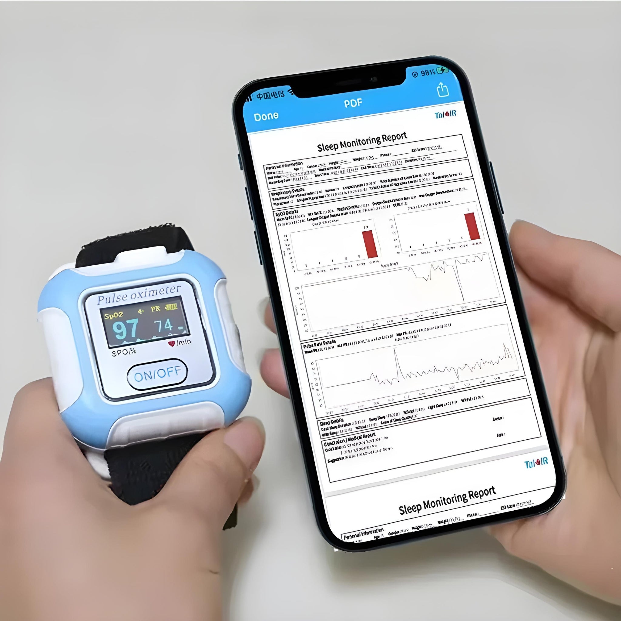 DreamPulse: Sleep Monitor with SpO2 and Sleep Apnea Tracking